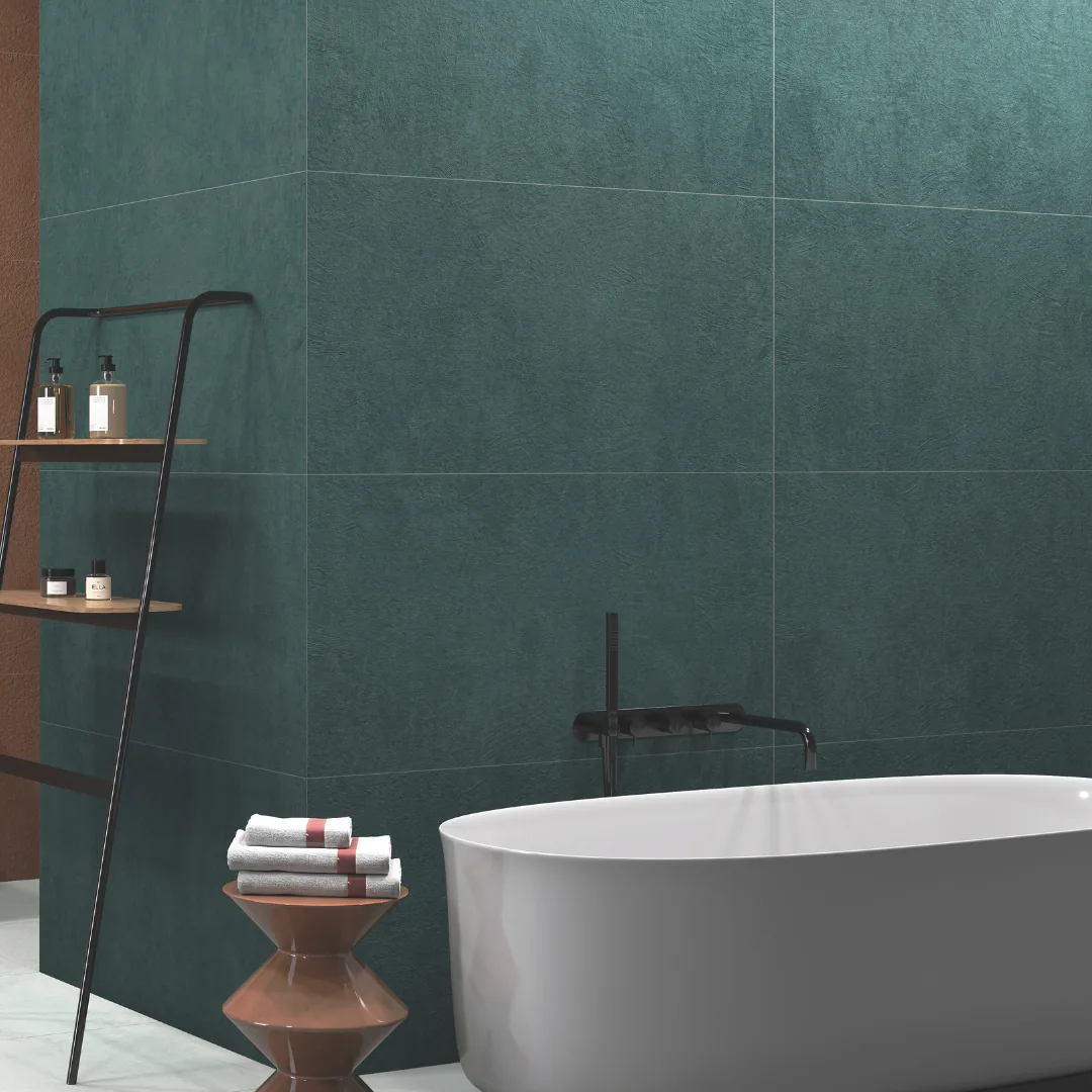 Exotica Neutral Aqua, plain wall tile for kitchen